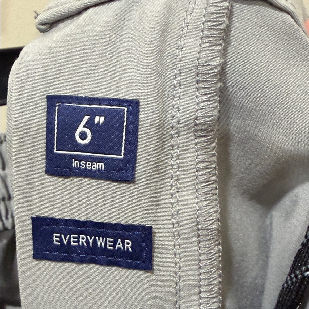 Chubbies Light Gray Flat-Front Performance Shorts - image 2